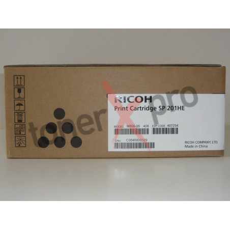 RICOH TONER SP201N ORIGINAL 407254 SP201HE