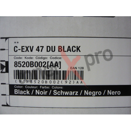 CANON DRUM UNIT BLACK IMAGERUNNER ADVANCE C250 ORIGINAL 8520B002 CEXV47B