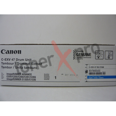 CANON DRUM UNIT CYAN IMAGERUNNER ADVANCE C250 ORIGINAL CEXV47C