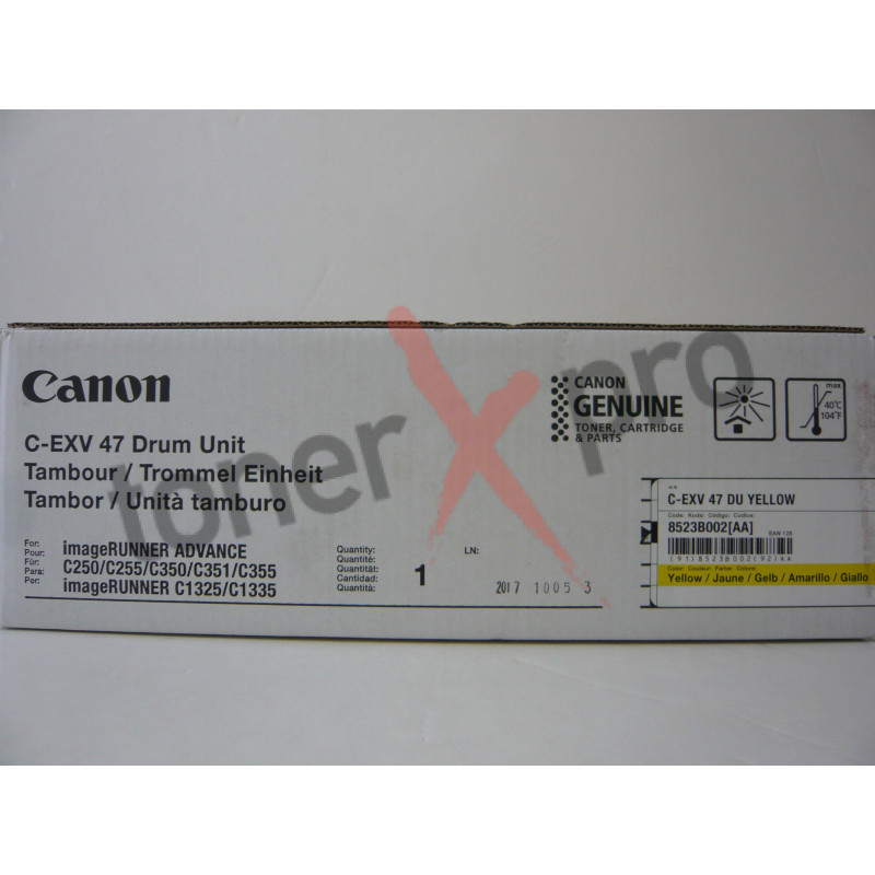 CANON DRUM UNIT YELLOW IMAGERUNNER ADVANCE C250 ORIGINAL 8523B002 CEXV47Y