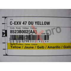 CANON DRUM UNIT YELLOW IMAGERUNNER ADVANCE C250 ORIGINAL 8523B002 CEXV47Y