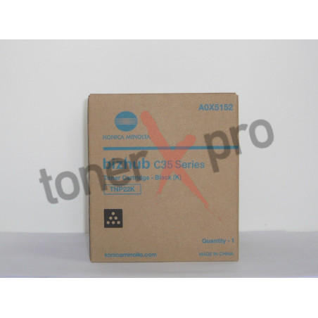 MINOLTA TONER BLACK BIZHUB C35P ORIGINAL TNP22K A0X5152