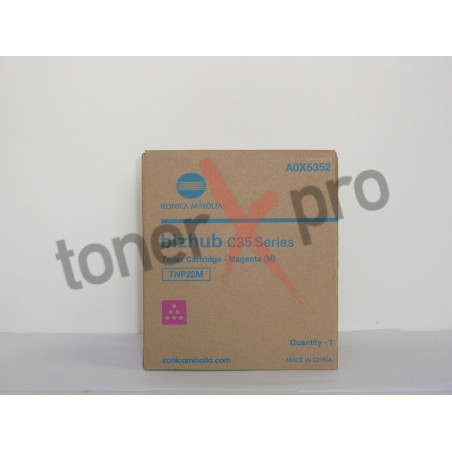 MINOLTA TONER MAGENTA BIZHUB C35P ORIGINAL TNP22M A0X5352