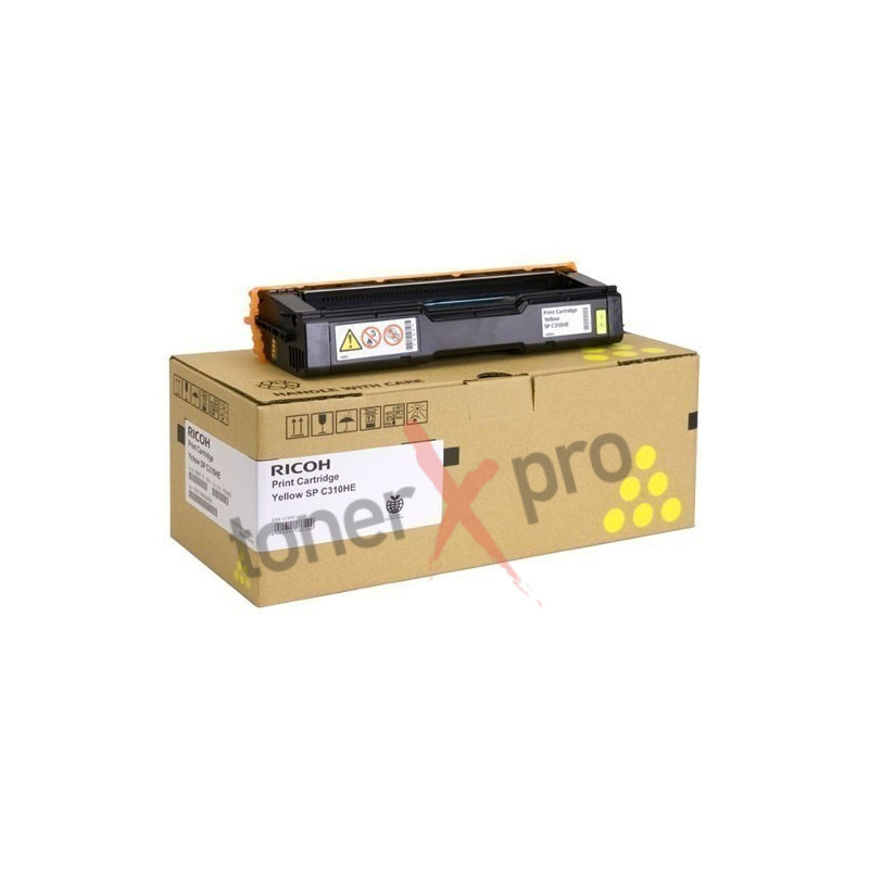 RICOH TONER YELLOW SPC310 ORIGINAL 407635 SP C310HE