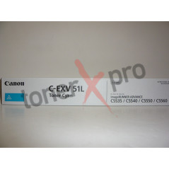 CANON TONER CYAN IMAGERUNNER ADVANCE C5535 ORIGINAL CEXV51CL