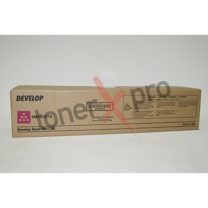 DEVELOP TONER MAGENTA INEO+351 ORIGINAL TN312 TN312M 8938715