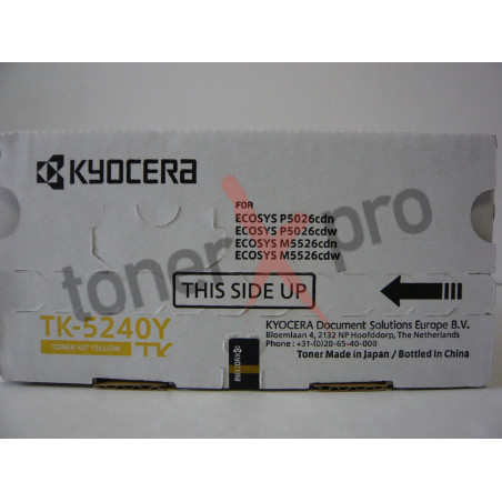 KYOCERA TONER YELLOW ECOSYS P5026 ORIGINAL TK5240Y