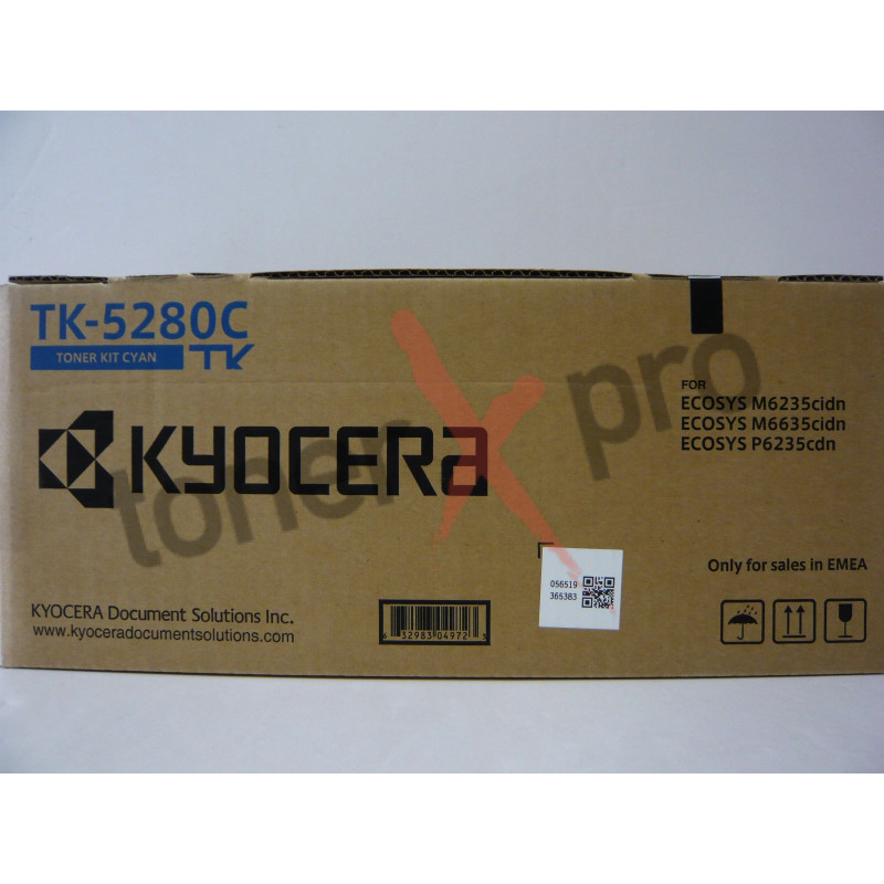 KYOCERA TONER CYAN ECOSYS M6235 ORIGINE TK5280C