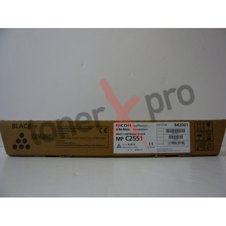 RICOH TONER BLACK MPC2551 ORIGINAL 842465 MP C2551