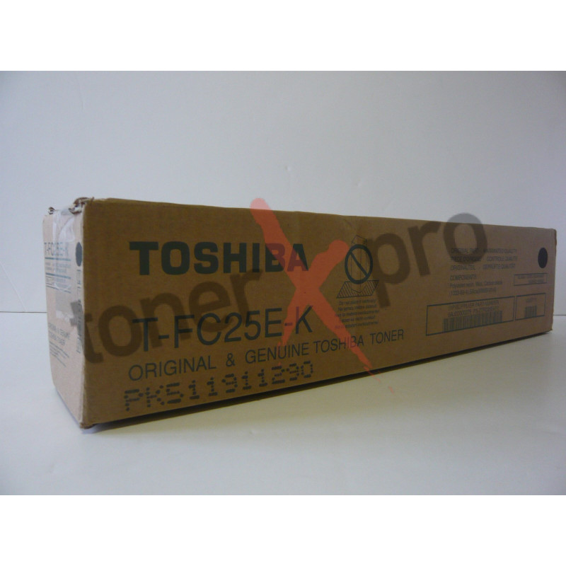 TOSHIBA TONER BLACK E STUDIO 2540C ORIGINAL TFC25 TFC25EK TOSHIBA TONER BLACK E STUDIO 2540C ORIGINAL TFC25 TFC25EK