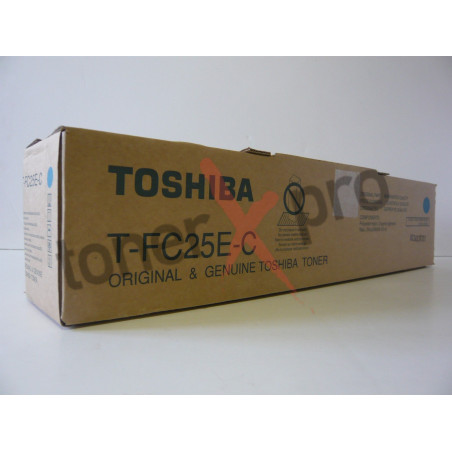 TOSHIBA TONER CYAN E STUDIO 2540C ORIGINAL TFC25EC