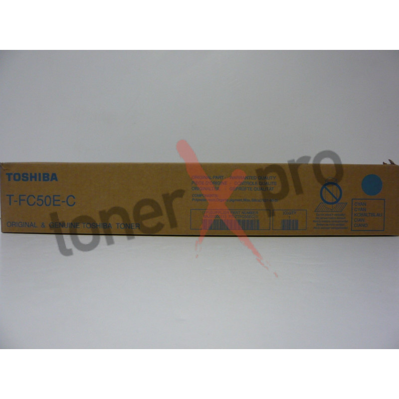TOSHIBA TONER CYAN E STUDIO 2555C ORIGINAL TFC50 TFC50EC