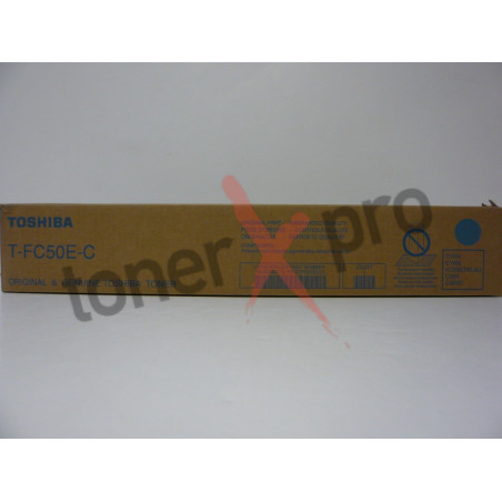 TOSHIBA TONER CYAN E STUDIO 2555C ORIGINAL TFC50C