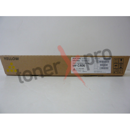 RICOH TONER YELLOW MPC306 ORIGINAL 842098 MP C406