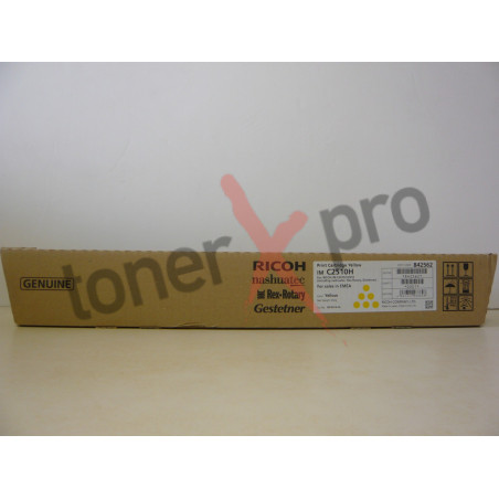 RICOH TONER YELLOW IMC2510 ORIGINAL 842562 IM C2510H 18000 PAGES