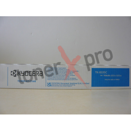 KYOCERA TONER CYAN TASKALFA 3252CI ORIGINAL TK8335C
