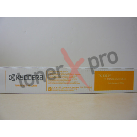 KYOCERA TONER YELLOW TASKALFA 3252CI ORIGINAL TK8335Y