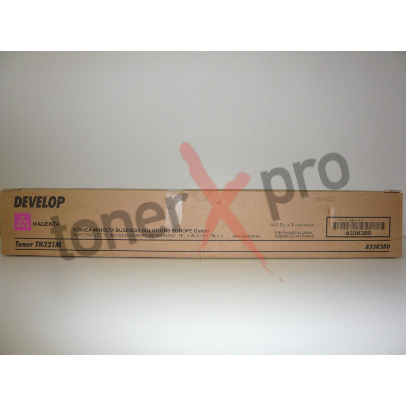 DEVELOP TONER MAGENTA INEO+224 ORIGINAL TN321 TN321M A33K3D0