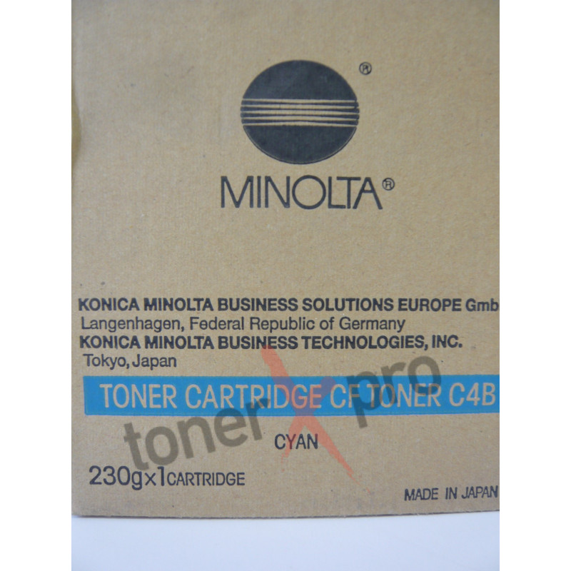 MINOLTA TONER CYAN CF2002 ORIGINAL C4B CFC4B 8937922