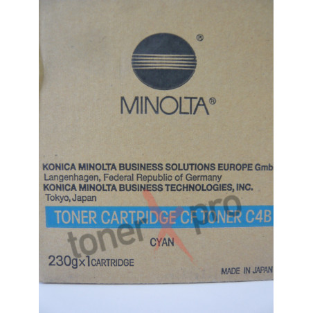 MINOLTA TONER CYAN CF2002 ORIGINAL C4B CFC4B 8937922