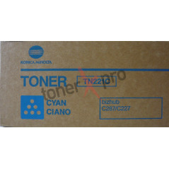 MINOLTA TONER CYAN BIZHUB C227 ORIGINAL TN221C A8K3450