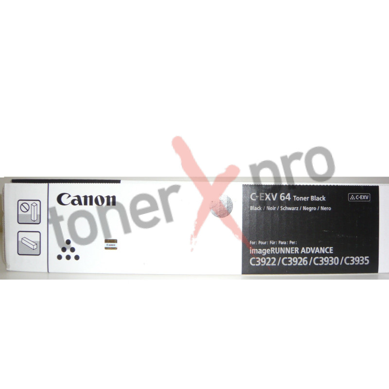 CANON TONER BLACK  IMAGERUNNER ADVANCE DX C3922i ORIGINAL 5753C002 CEXV64