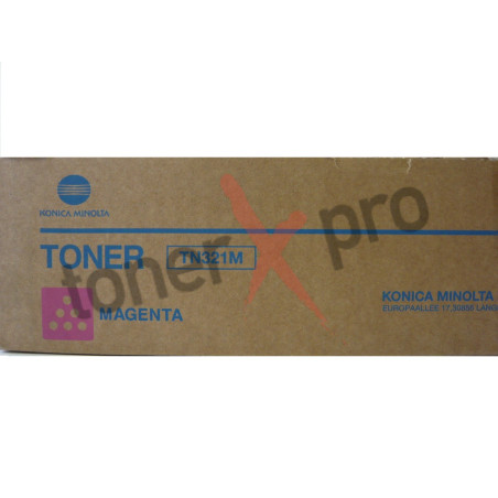 MINOLTA TONER MAGENTA BIZHUB C224 ORIGINAL TN321M A33K350
