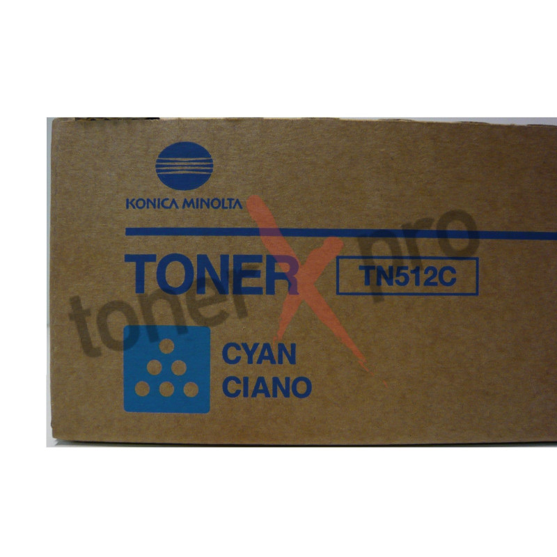 MINOLTA TONER CYAN BIZHUB C454 ORIGINAL TN512 TN512C A33K452 MINOLTA TONER CYAN BIZHUB C454 ORIGINAL TN512 TN512C A33K452