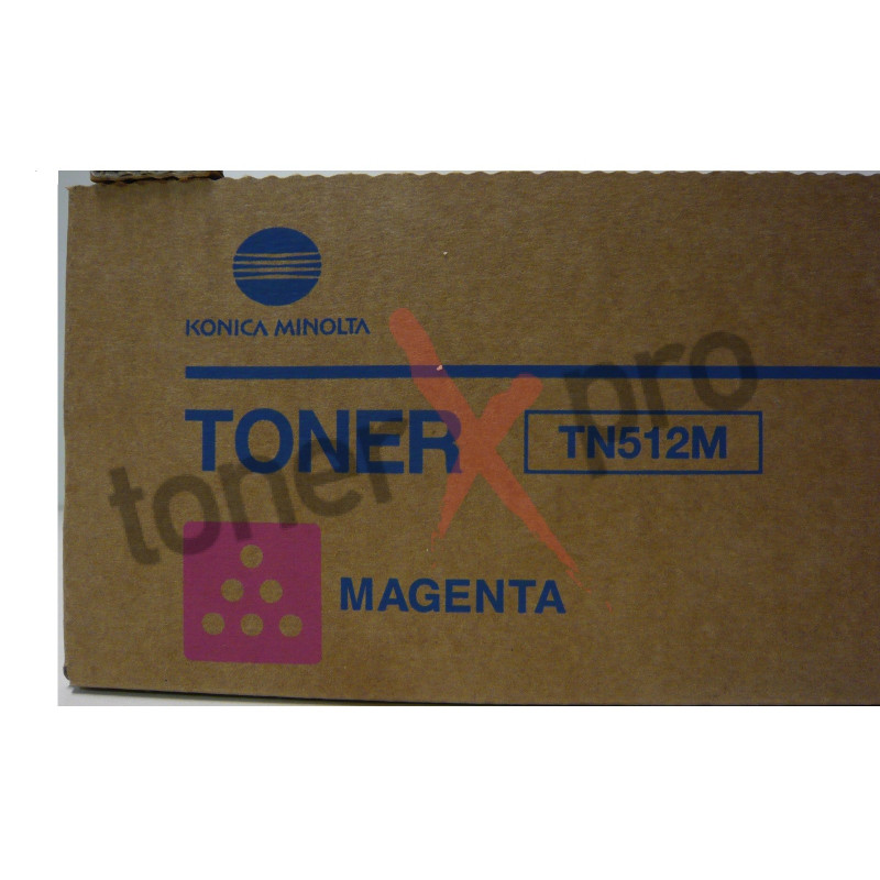 MINOLTA TONER MAGENTA BIZHUB C454 ORIGINAL TN512 TN512M A33K352