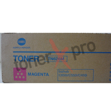 MINOLTA TONER MAGENTA BIZHUB C450i ORIGINAL ACV1350 TN626M