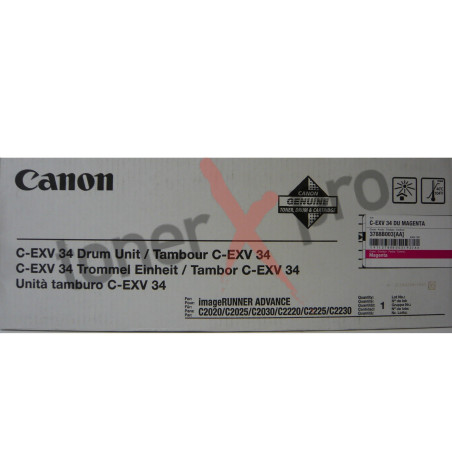 CANON DRUM UNIT MAGENTA IMAGERUNNER ADVANCE C2020 ORIGINAL 3788B003 CEXV34M
