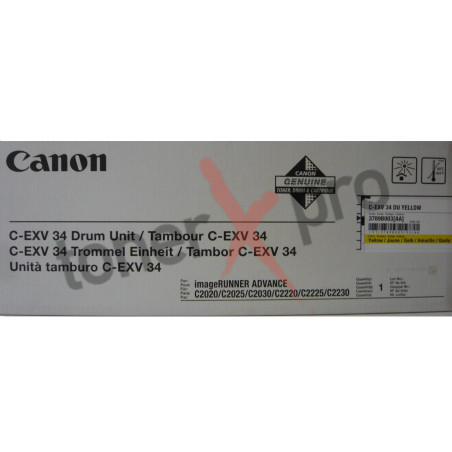 CANON DRUM UNIT YELLOW IMAGERUNNER ADVANCE C2020 ORIGINAL CEXV34Y