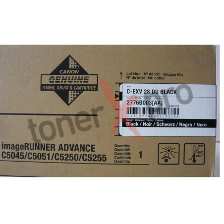 CANON DRUM UNIT BLACK IMAGERUNNER C5045 ORIGINAL CEXV28B