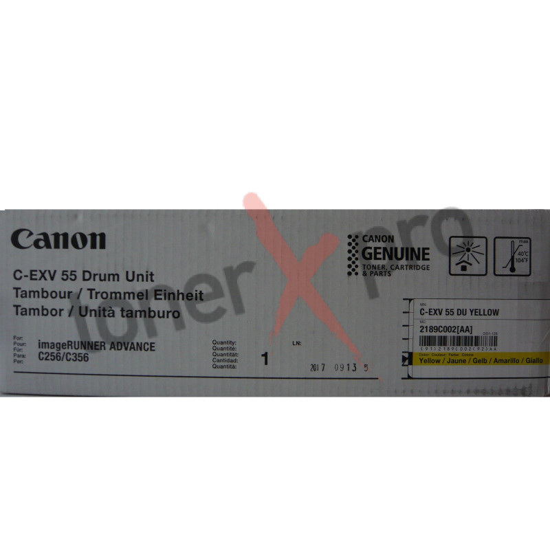 CANON DRUM UNIT YELLOW IMAGERUNNER ADVANCE C256 ORIGINAL 2189C002 CEXV55Y