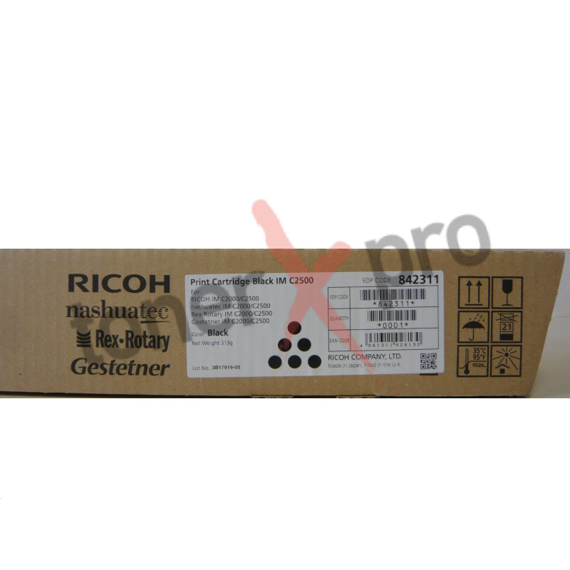 RICOH TONER BLACK IMC2500 ORIGINAL 842311 IM C2500