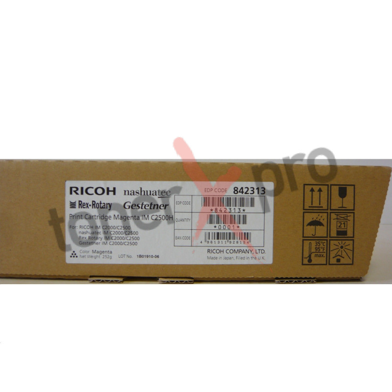 RICOH TONER MAGENTA IMC2500 ORIGINAL 842313 IM C2500 HC 10000 PAGES