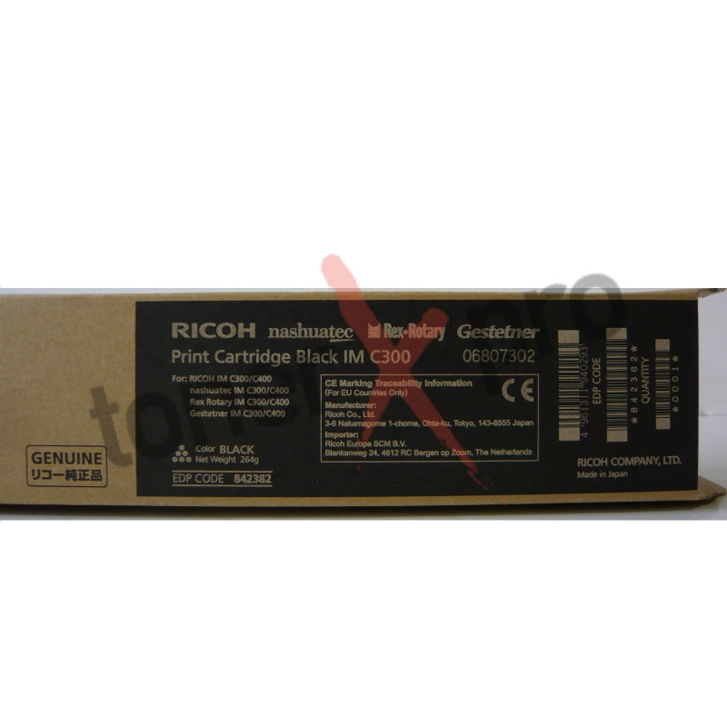 RICOH TONER BLACK IMC300 ORIGINAL 842382 842601 IM C300 RICOH TONER BLACK IMC300 ORIGINAL 842382 842601 IM C300