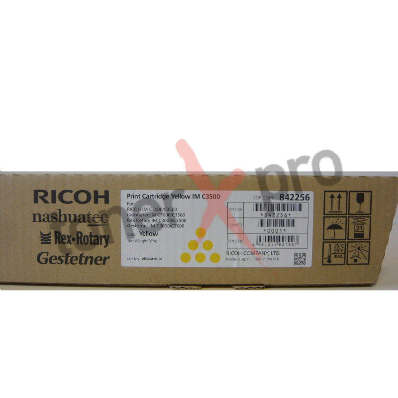 RICOH TONER YELLOW IMC3500 ORIGINAL 842256 IM C3500