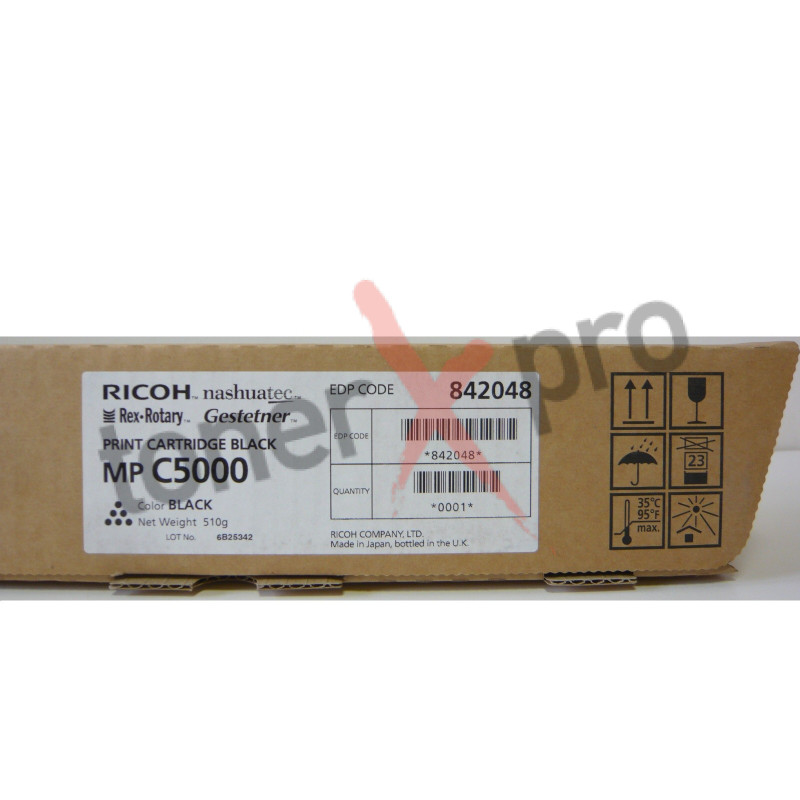RICOH TONER BLACK MPC5000 ORIGINAL 842048 MP C5000