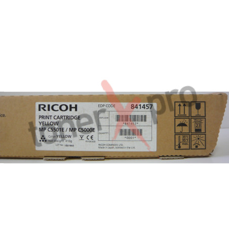RICOH TONER YELLOW MPC5000 ORIGINAL 841457
