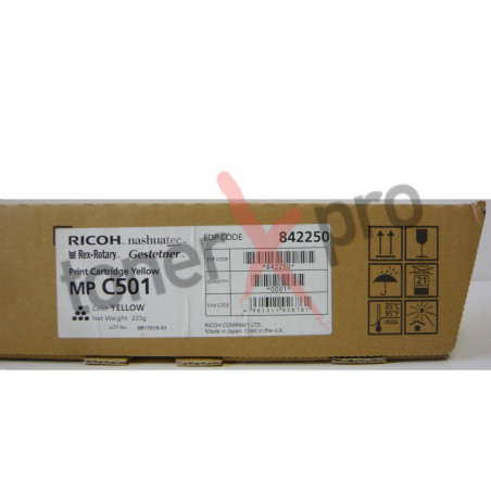 RICOH TONER YELLOW MPC501 ORIGINAL 842250