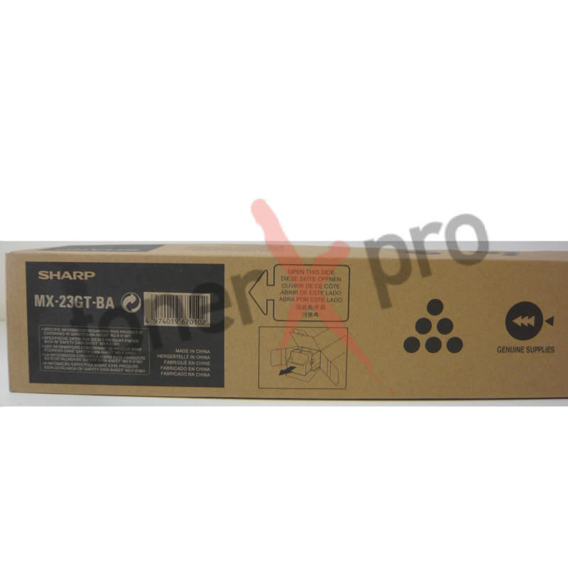 SHARP TONER BLACK MX2010U ORIGINAL MX23 MX23GTBA