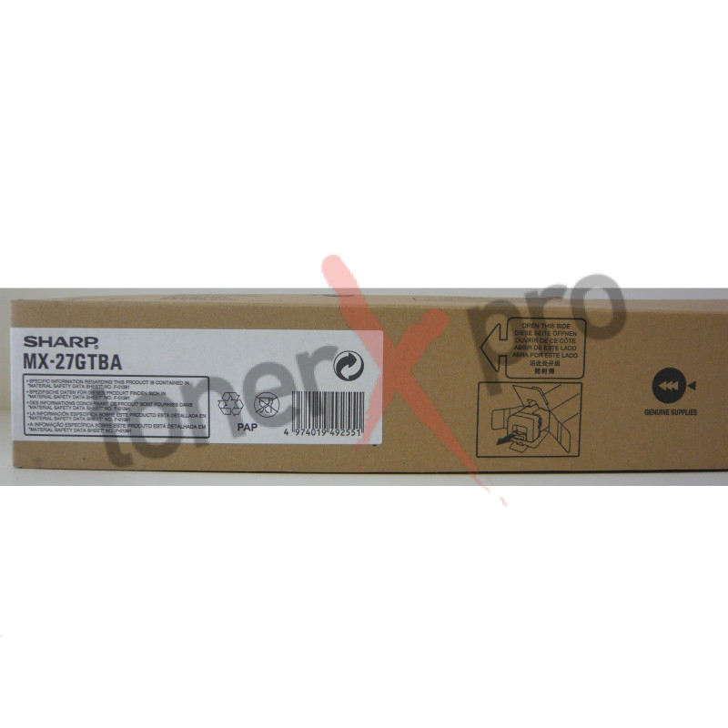 SHARP TONER BLACK MX2300N ORIGINAL MX27 MX27GTBA