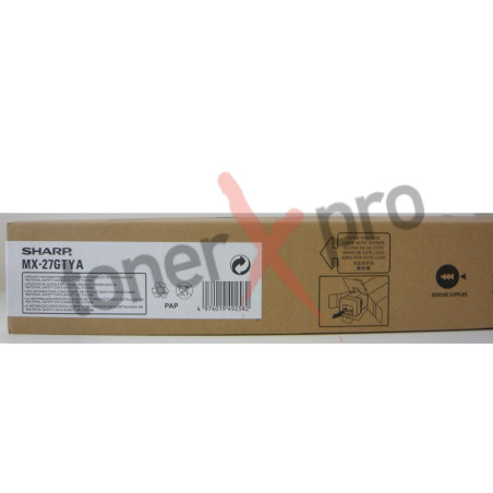 SHARP TONER YELLOW MX2300N ORIGINAL MX27GTYA