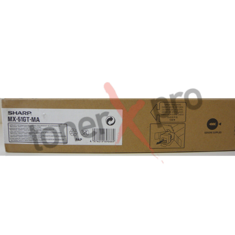 SHARP TONER MAGENTA MX4112 ORIGINAL MX51 MX51GTMA SHARP TONER MAGENTA MX4112 ORIGINAL MX51 MX51GTMA
