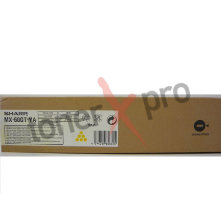 SHARP TONER MX3050/MX6070/YELLOW/CTG-24KC/ MX60 MX61GTYA      ORIGINE