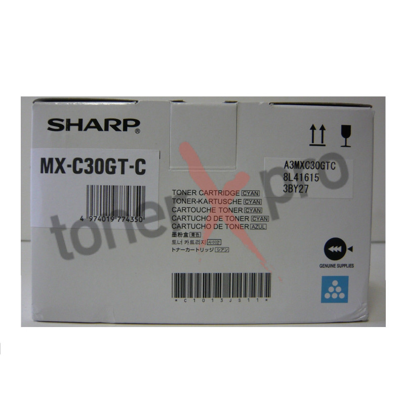 SHARP TONER CYAN MXC250 ORIGINAL MXC30 MXC30GTC SHARP TONER CYAN MXC250 ORIGINAL MXC30 MXC30GTC