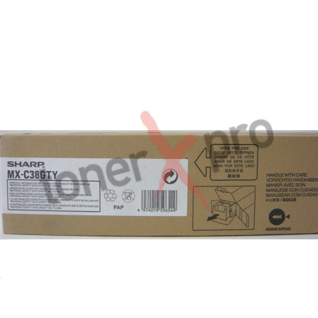 SHARP TONER YELLOW MXC310 ORIGINAL MXC38GTY