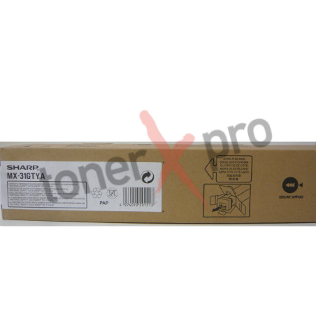 SHARP TONER YELLOW MX2600N ORIGINAL MX31GTYA