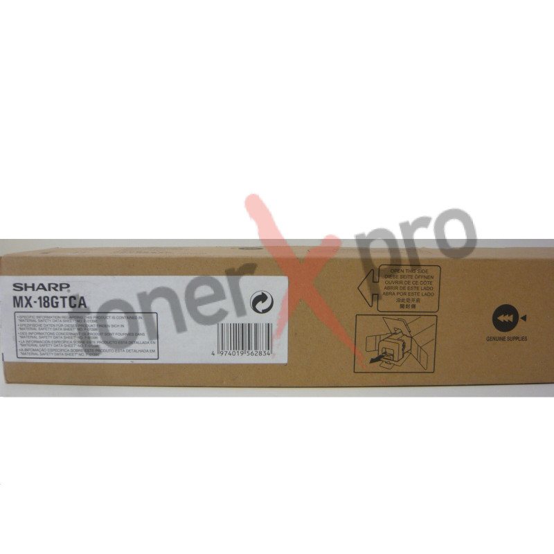 SHARP TONER CYAN MX1800 ORIGINAL MX18 MX18GTCA